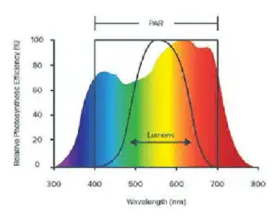 What is the difference between PAR meter, Spectrometer and LUX meter